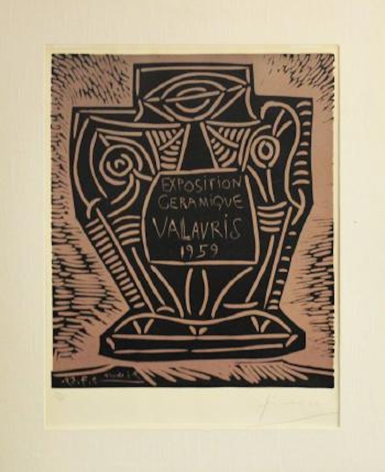 Exposition Ceramique Vallauris by Pablo Picasso