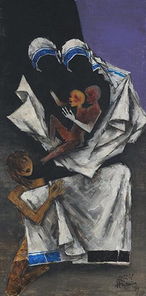 Untitled by M.F. Husain