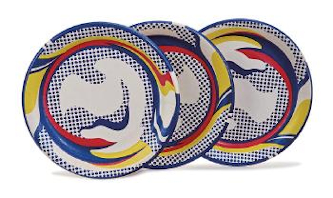 Paper Plate by Roy Lichtenstein