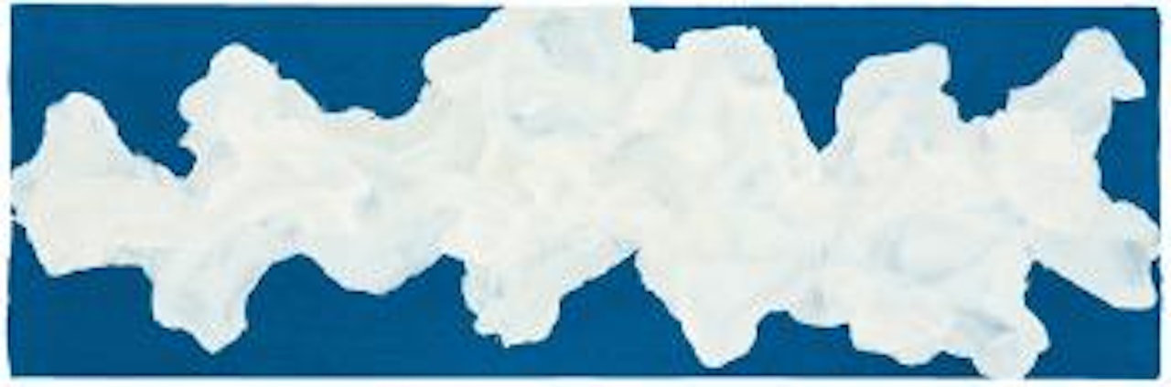 Untitled (Blue and White) by Sol LeWitt