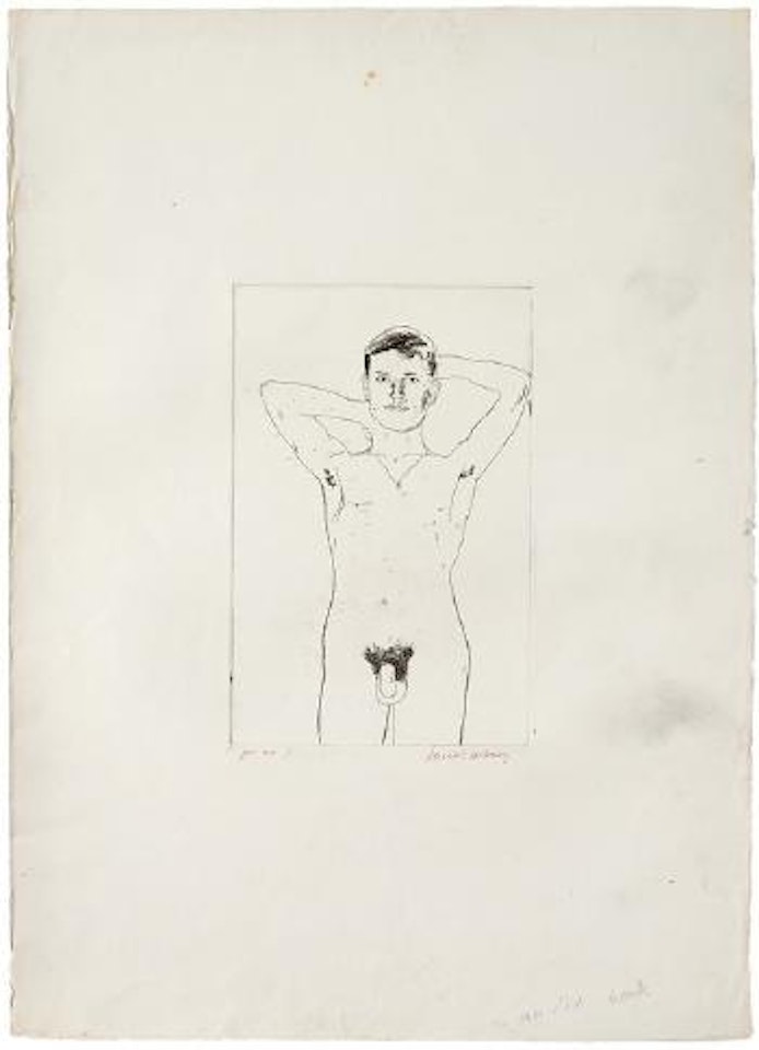Illustrations for Fourteen Poems from C.P. Cavafy by David Hockney