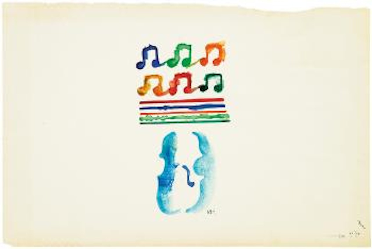 Untitled (The Soldier's Tale) by David Hockney