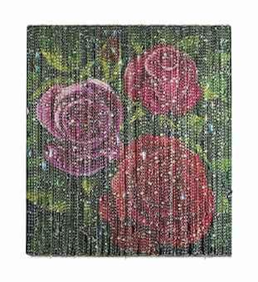 Three Roses by Farhad Moshiri