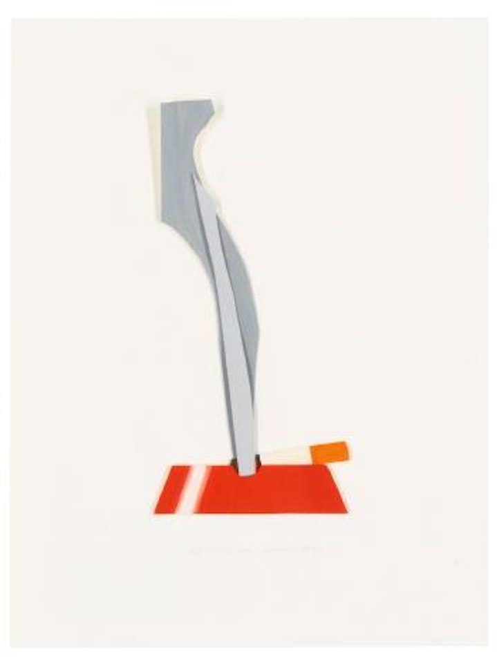 Smoking Cigarette in Ashtray by Tom Wesselmann