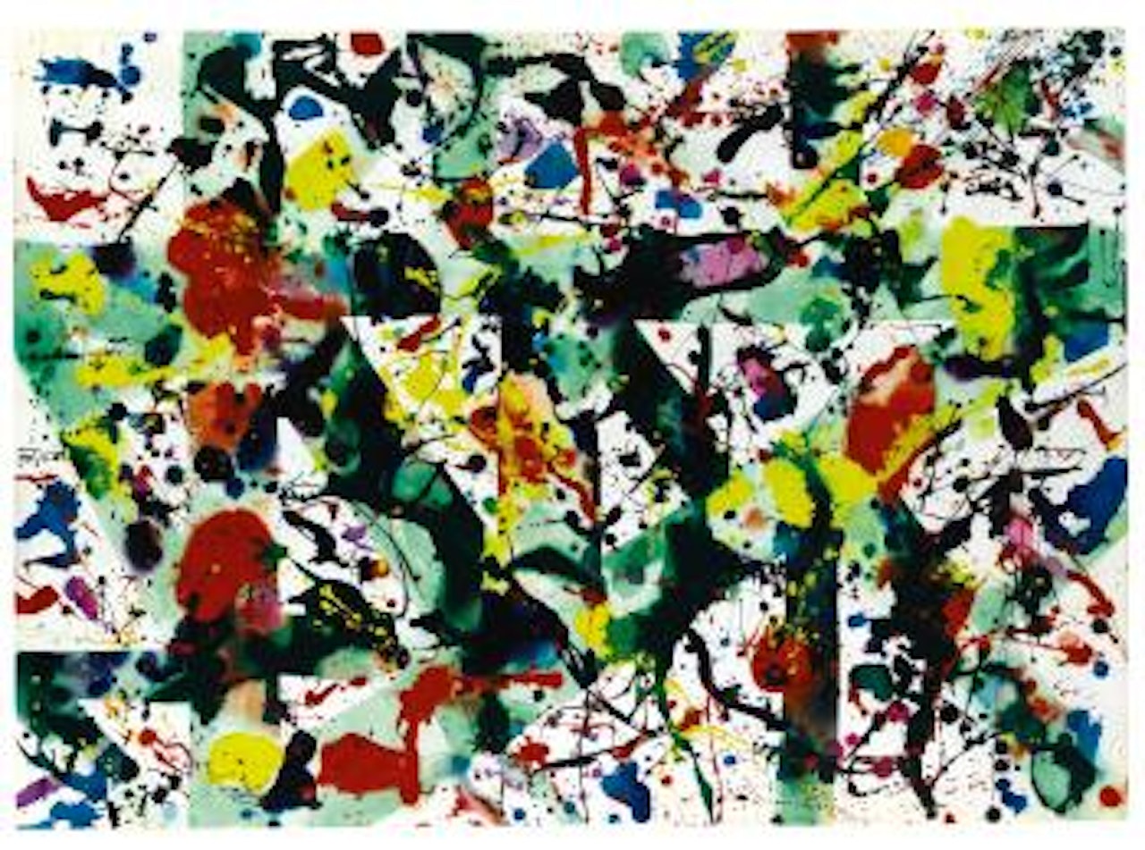 Untitled by Sam Francis