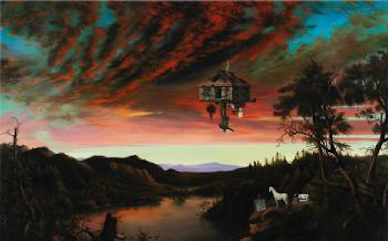 The Exiled Forever Coming Into Land by Ged Quinn