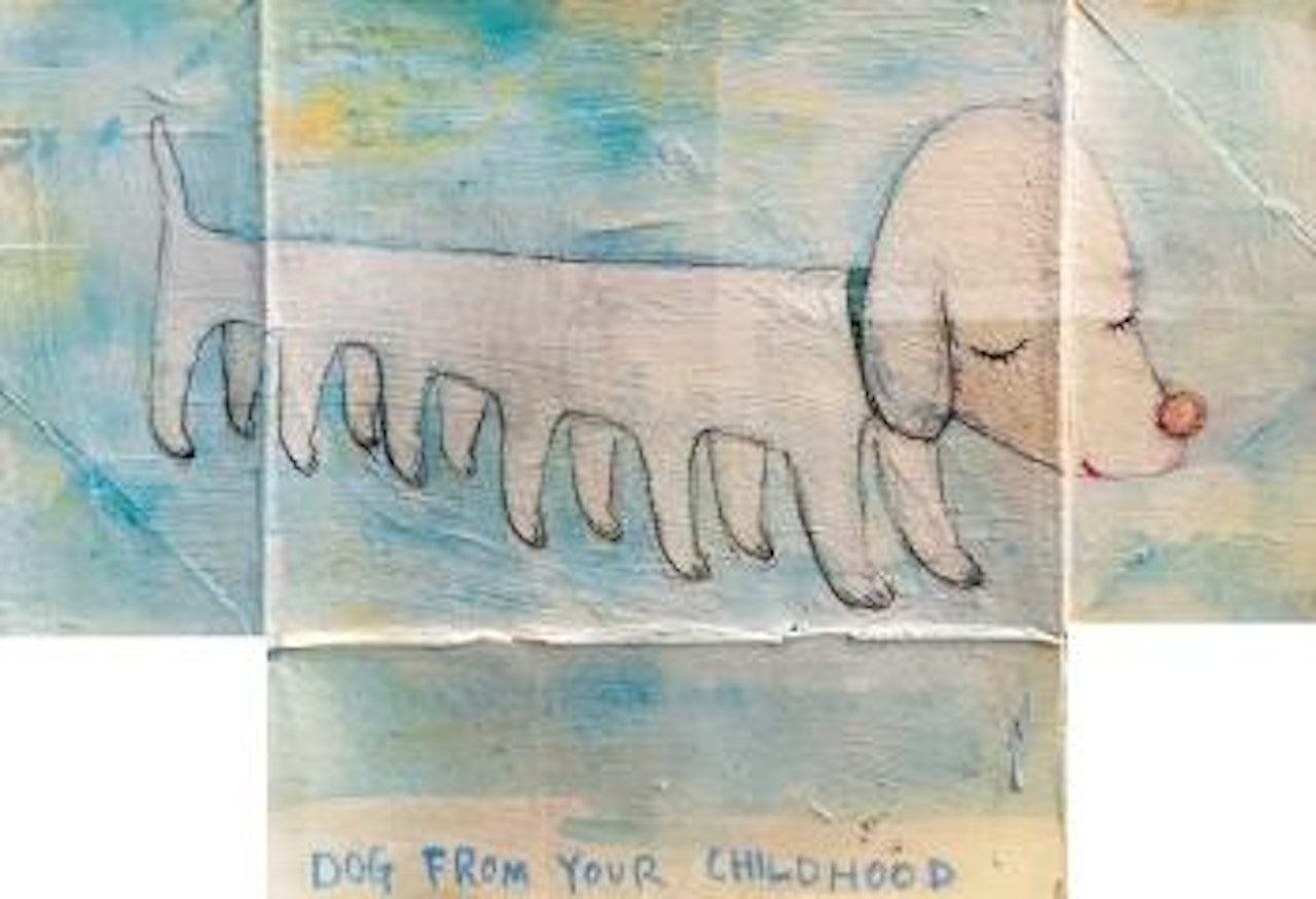 Dog from your childhood by Yoshitomo Nara