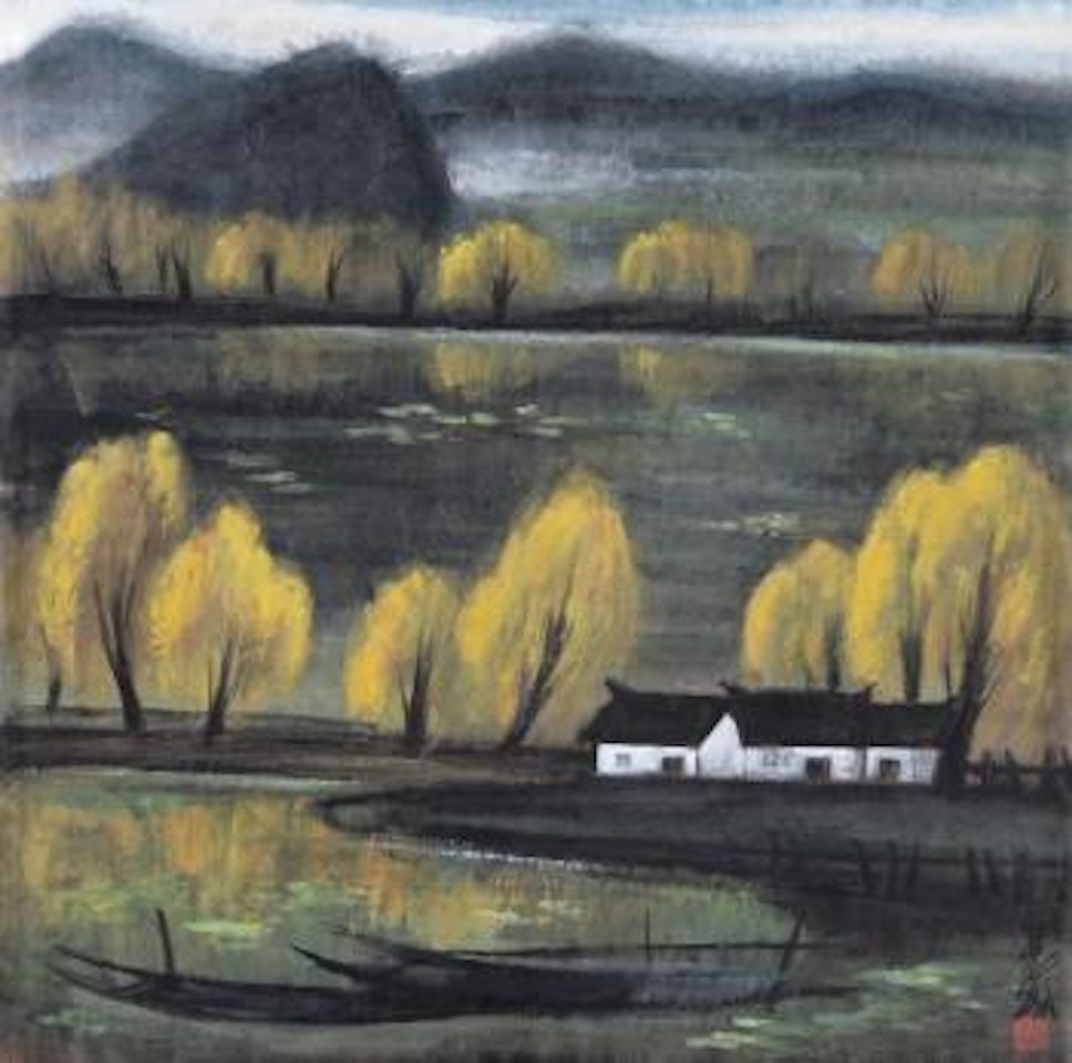Landscape, Autumn by Lin Fengmian