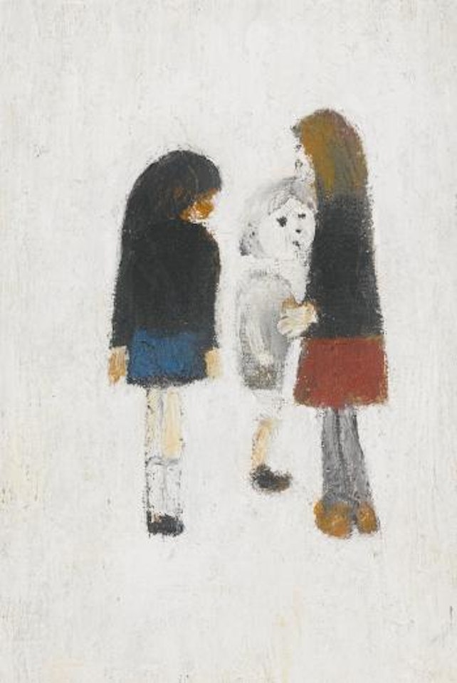 Three Children by Laurence Stephen Lowry