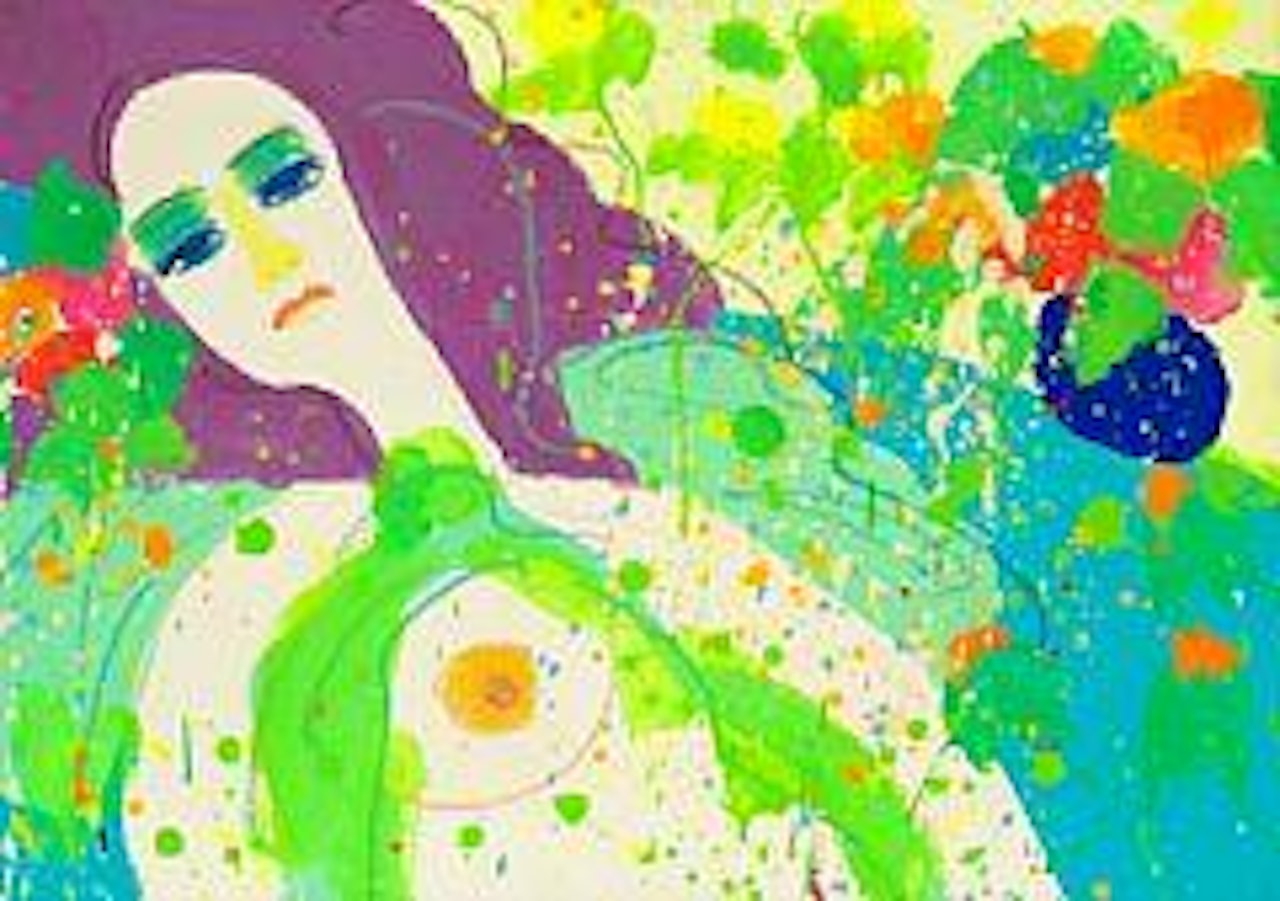 My Bosom Blooming by Walasse Ting