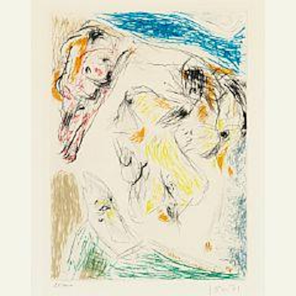 Entrée de Secours by Asger Jorn