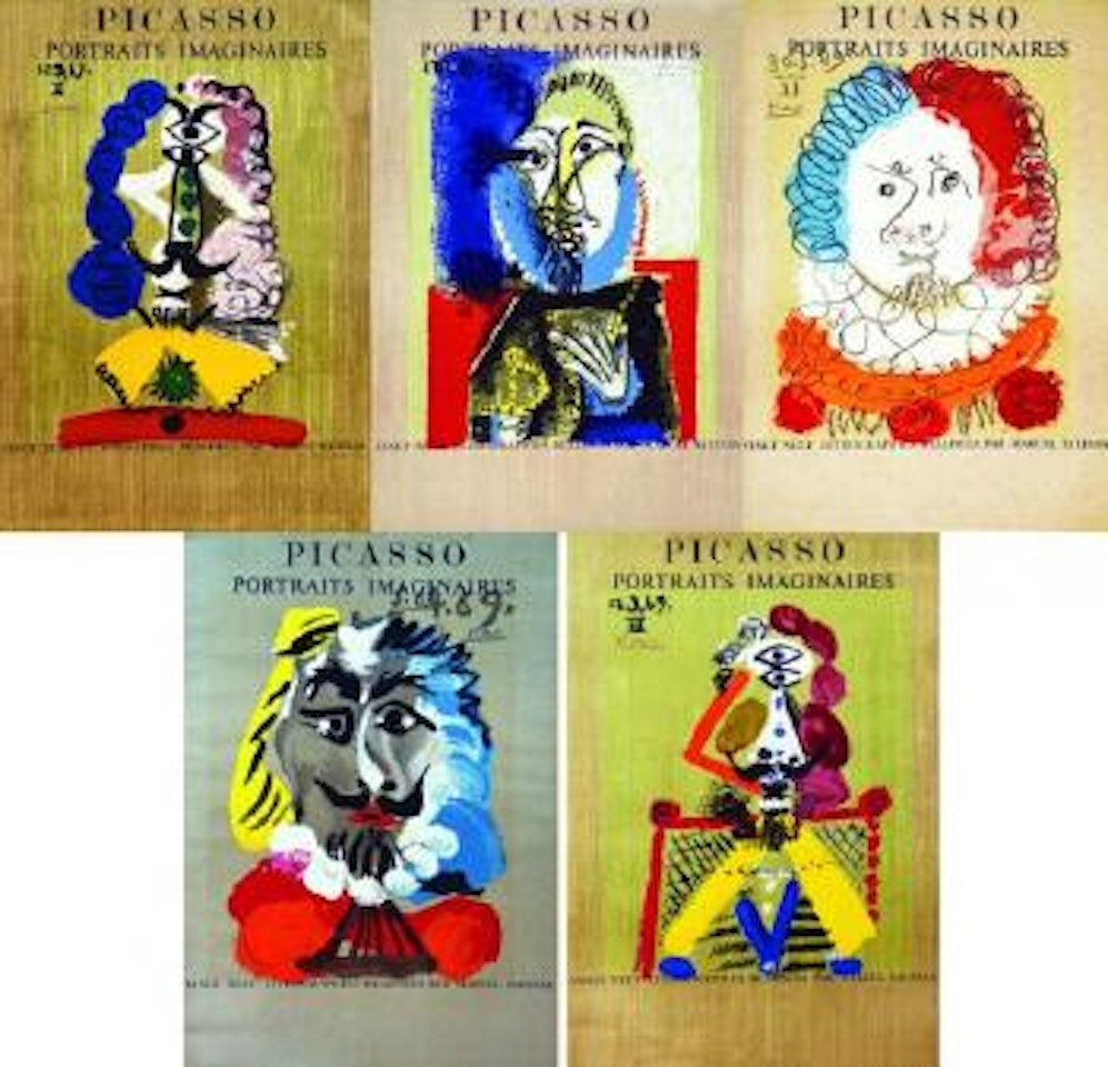 Potraits Imaginaires Salinas by Pablo Picasso