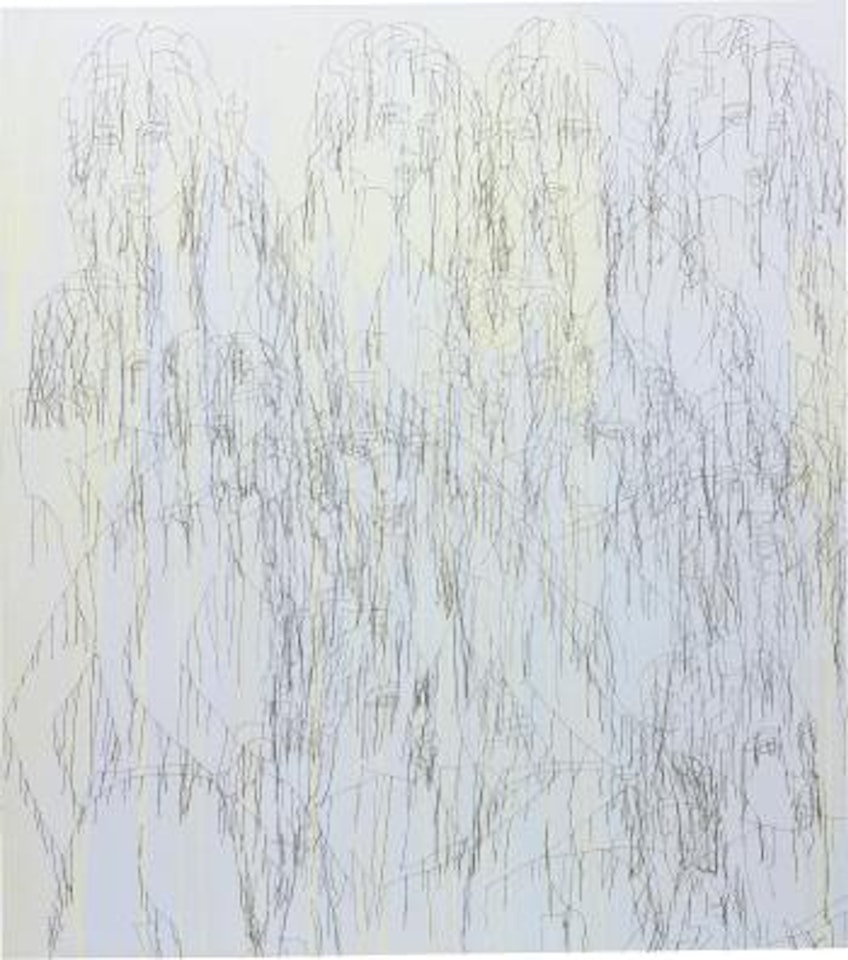 Grey Iman by Ghada Amer