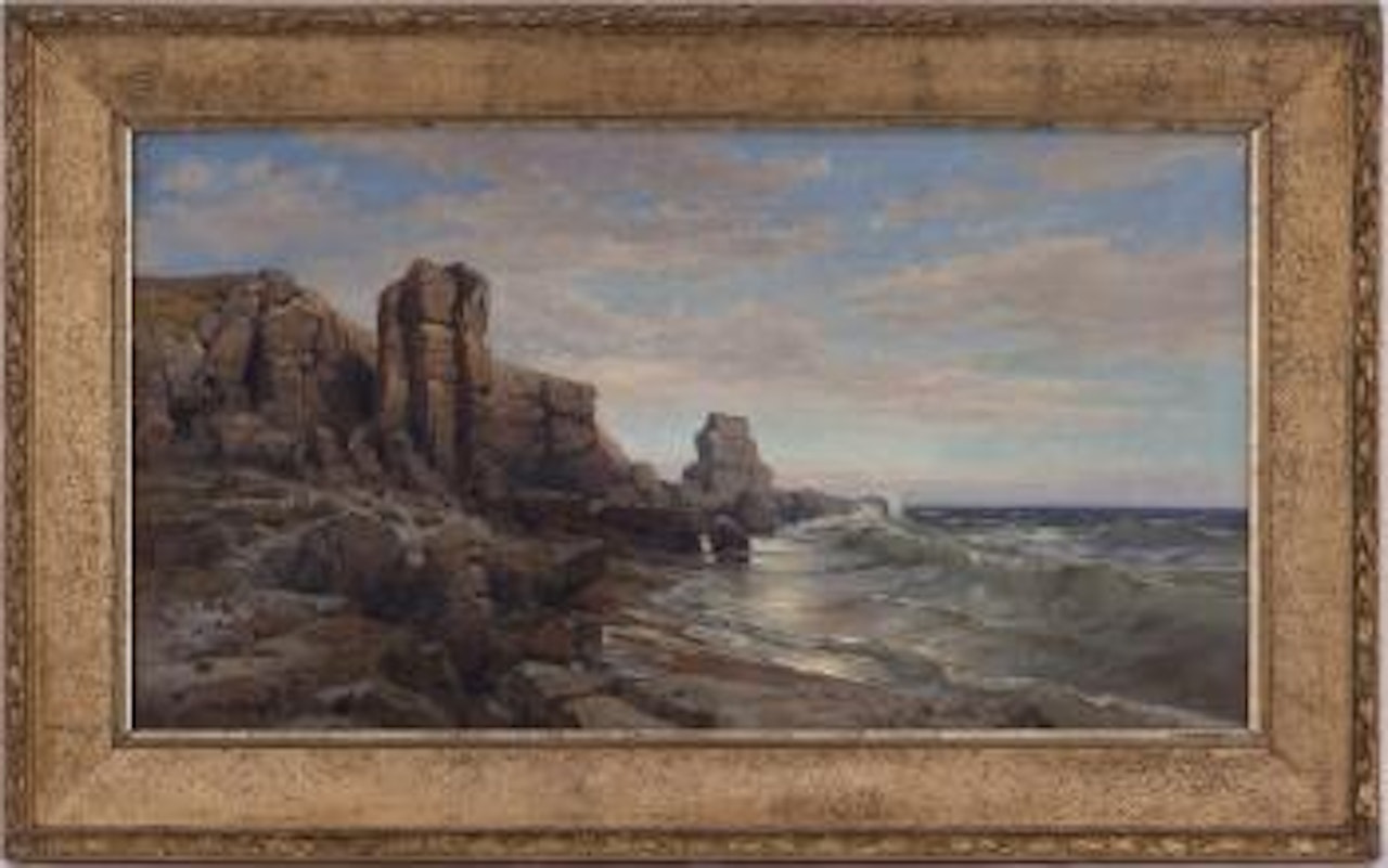 Bord de mer by Albert Anker
