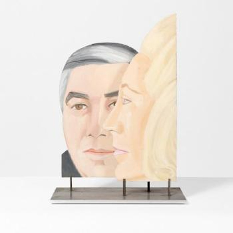 Maquette for Morton and Lita by Alex Katz