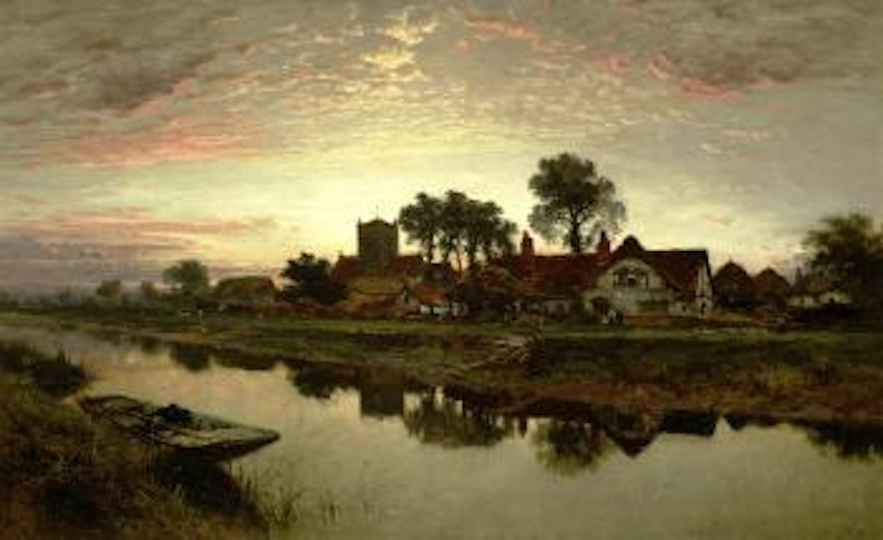 Parting Day by Benjamin Williams Leader