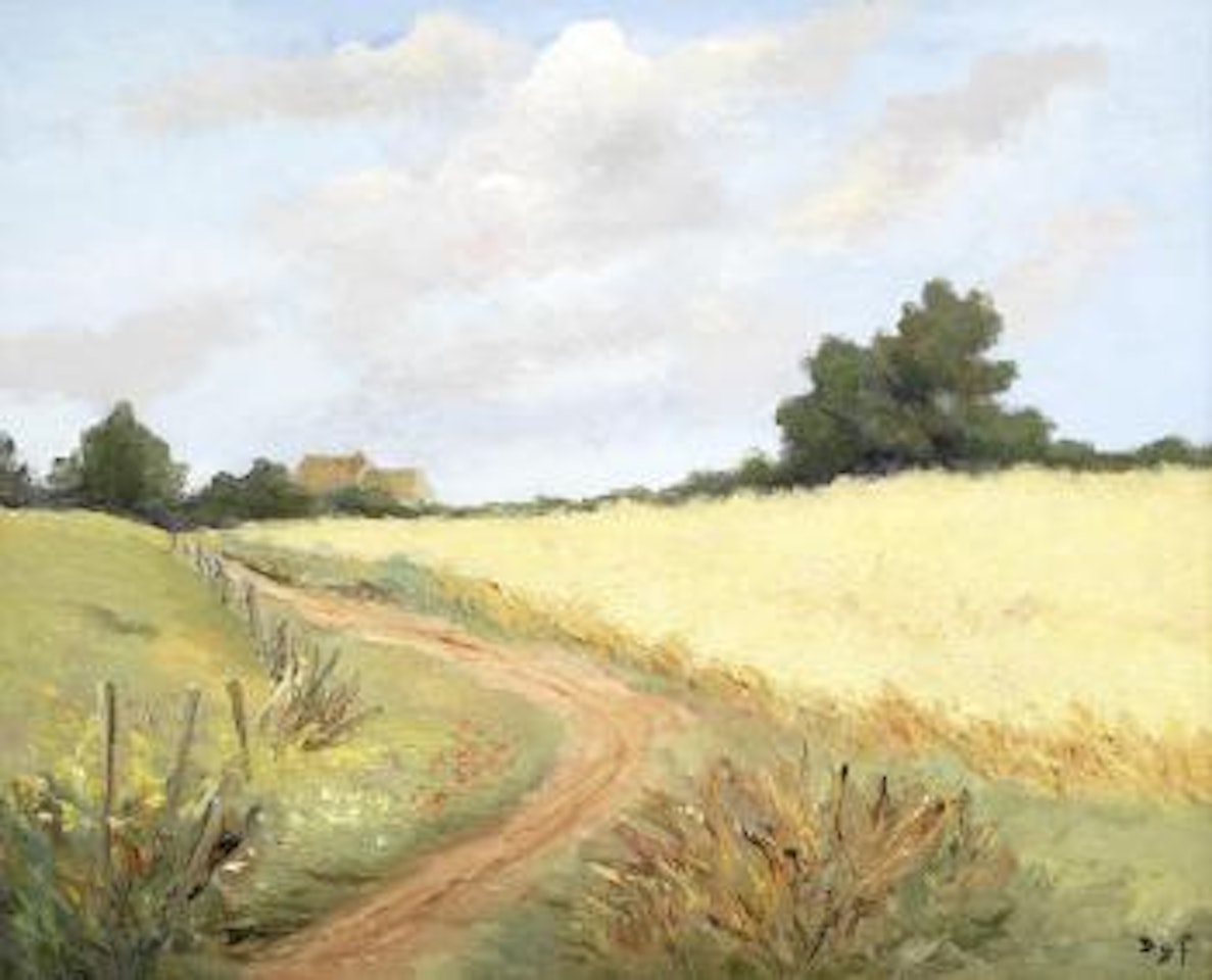 Chemin tournant by Marcel Dyf