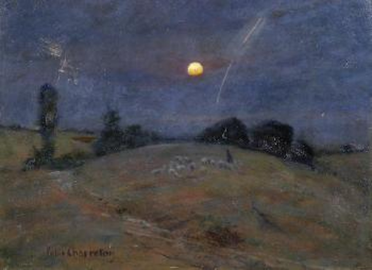 The shepherd by Victor Charreton