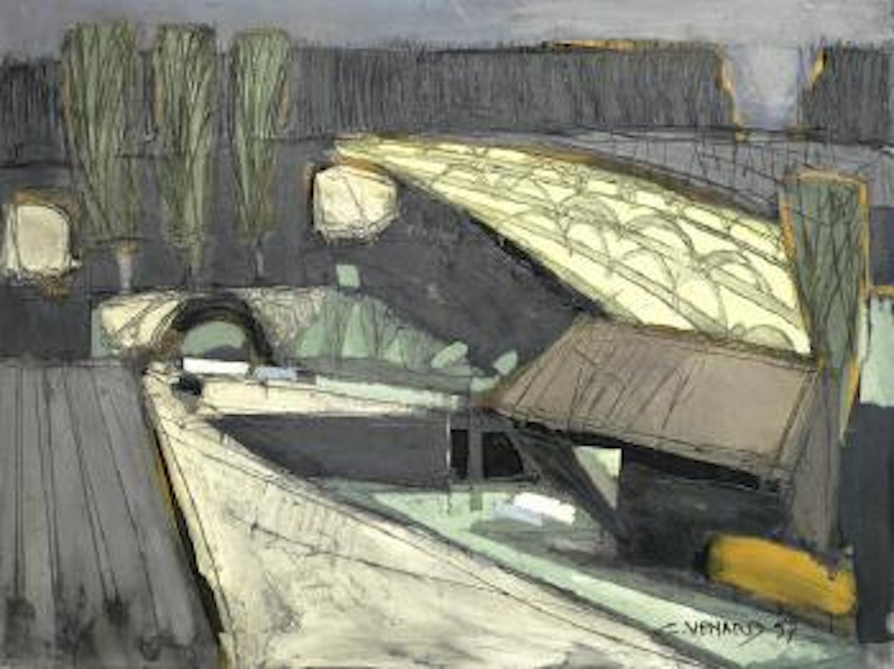 Paysage by Claude Venard