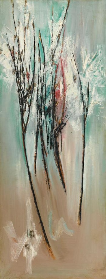 Untitled (Trees) by B Prabha