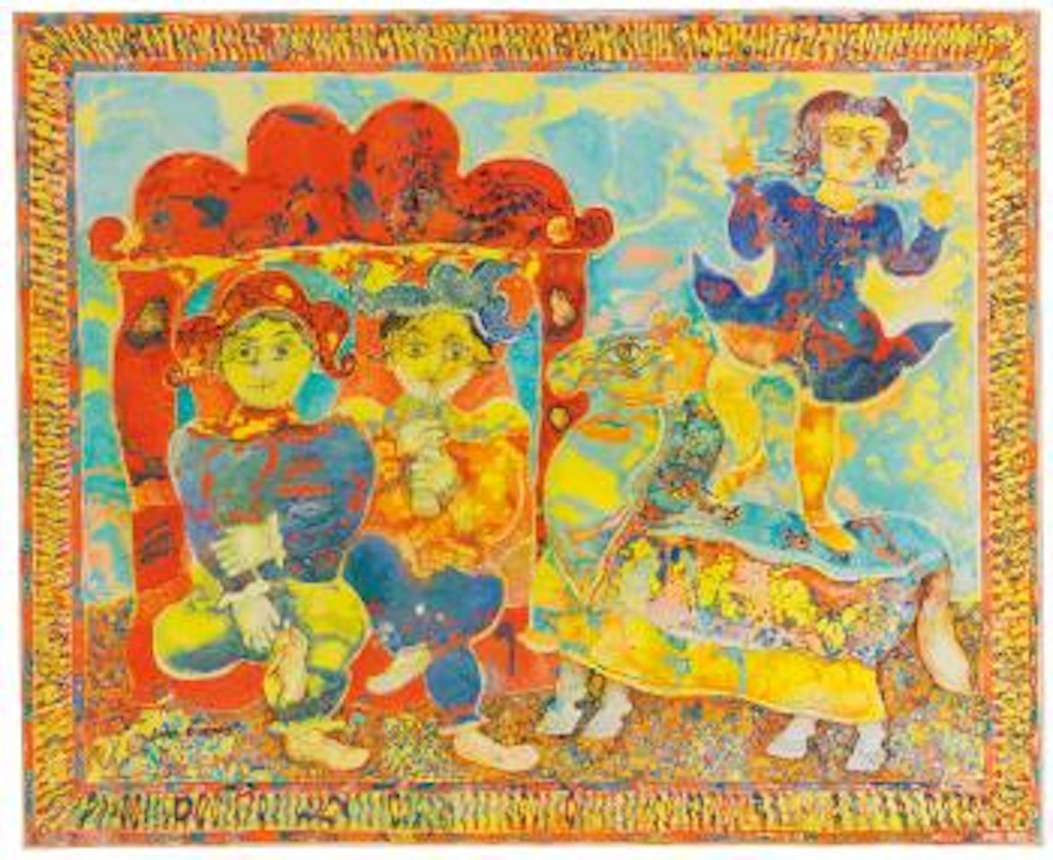 Untitled ( From the Circus series) by Sakti Burman