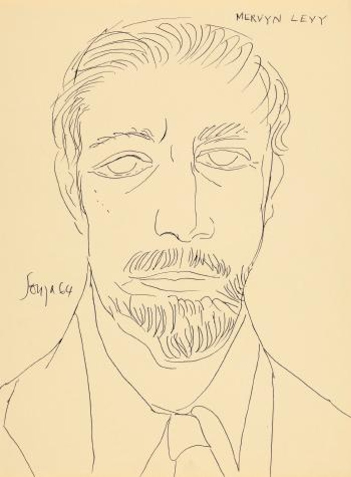 Mervyn Levy by Francis Newton Souza