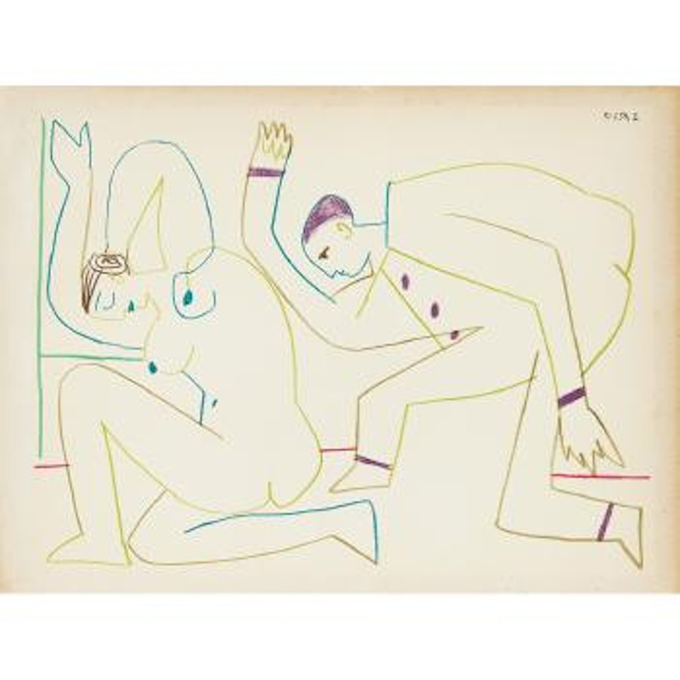 La Comedia Humana by Pablo Picasso