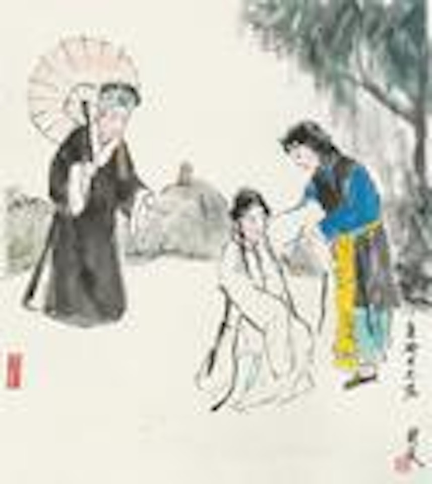 Chinese Opera Characters by Guan Liang