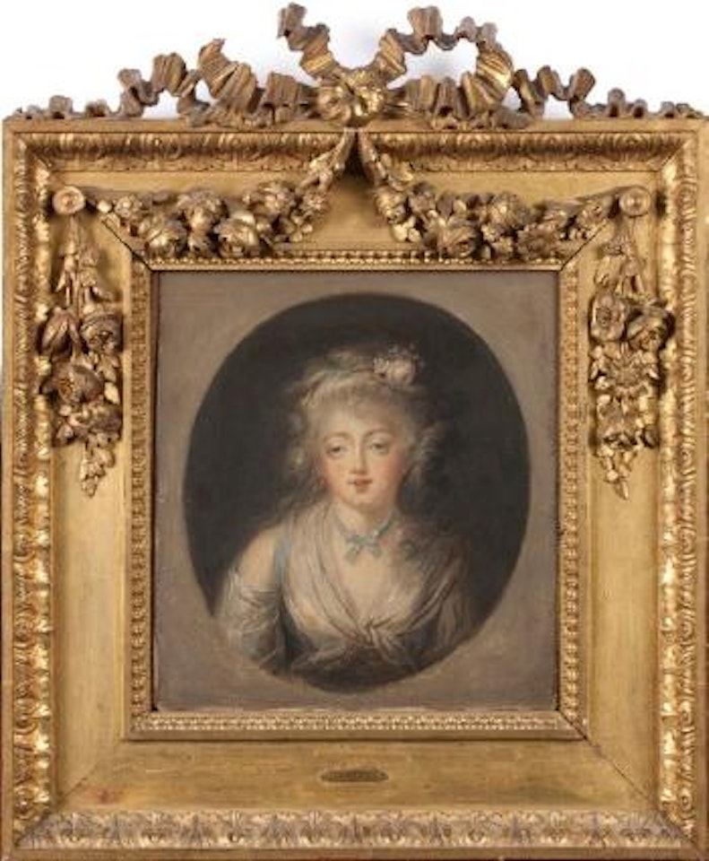 Portrait de femme by Jean Frédéric Schall