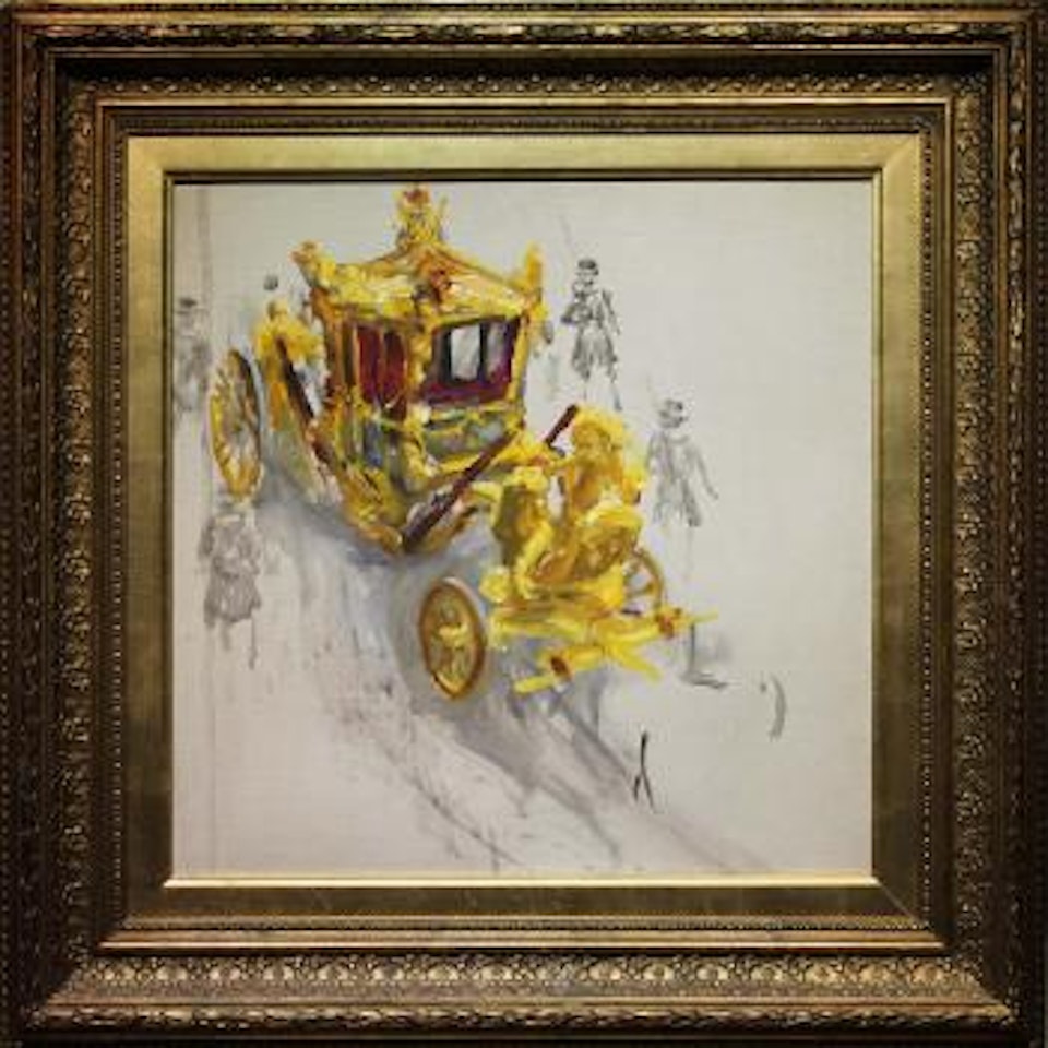 The coronation coach by John Lavery