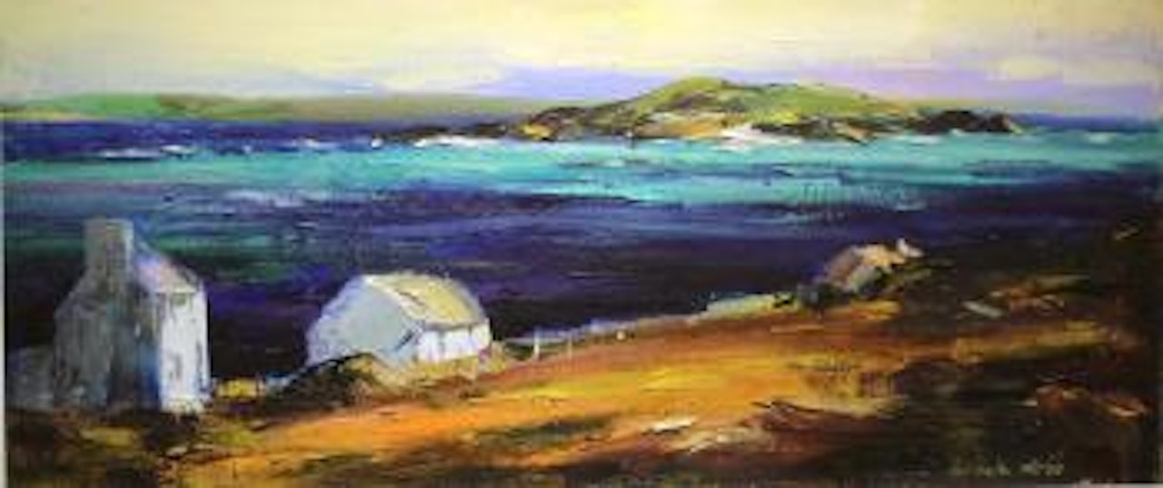 Rosses Point towards Strandhill, Co Sligo by Kenneth Webb