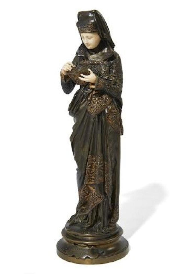 La liseuse by Albert Carrier-Belleuse by Albert-Ernest Carrier-Belleuse
