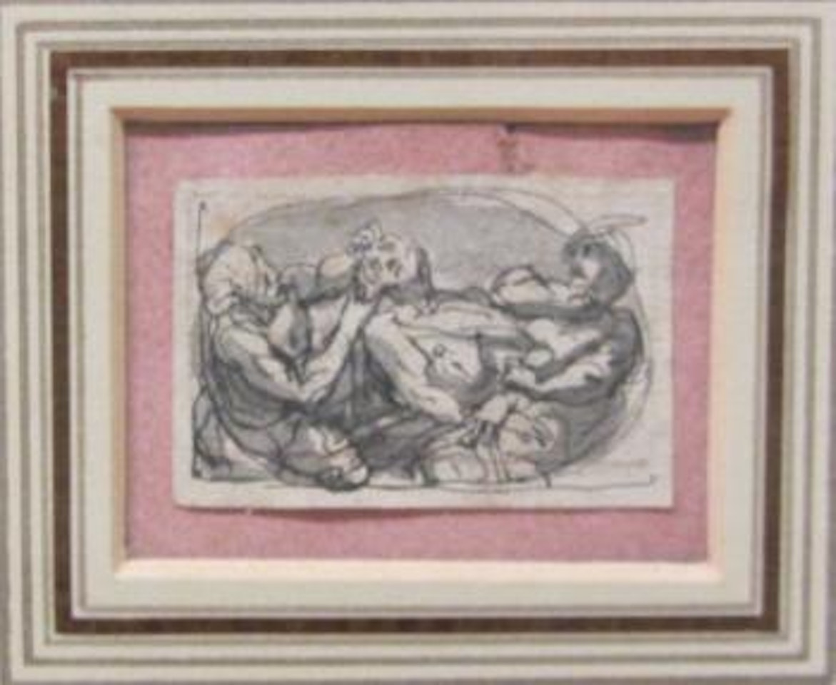 Sketch for a ceiling painting by Giovanni Battista Tiepolo