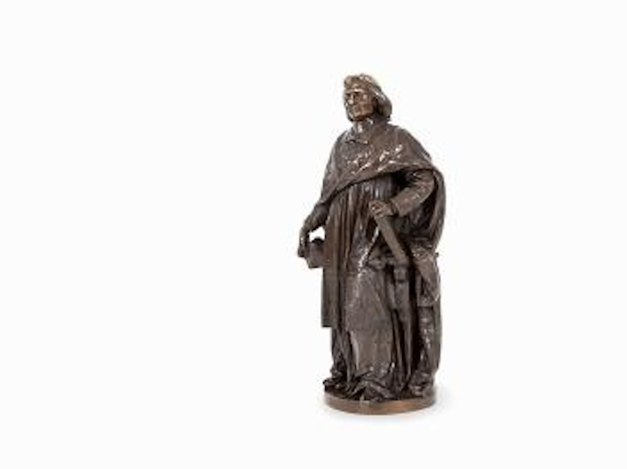 Statue of Boussuet by Albert-Ernest Carrier-Belleuse