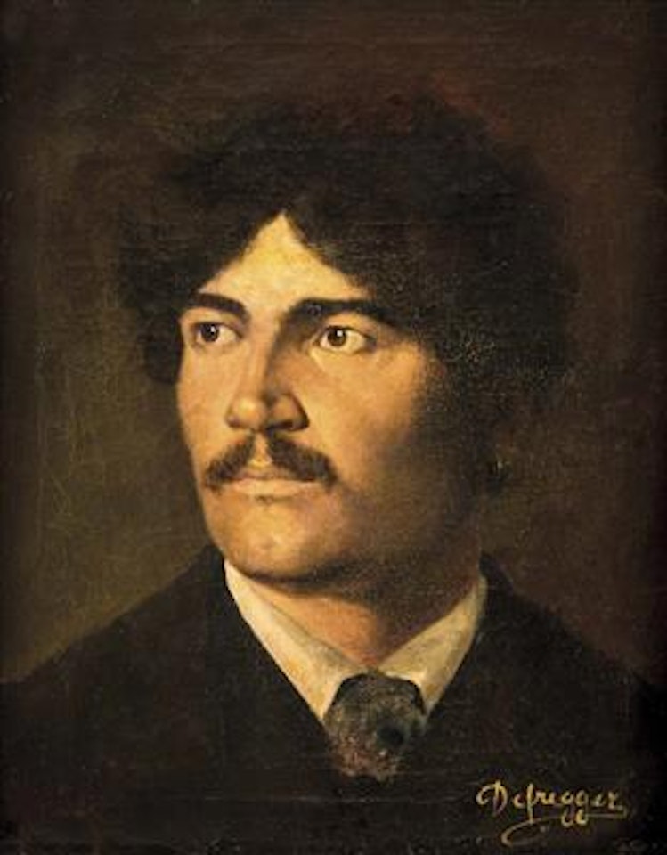Porträt eines jungen Herrn by Franz von Defregger