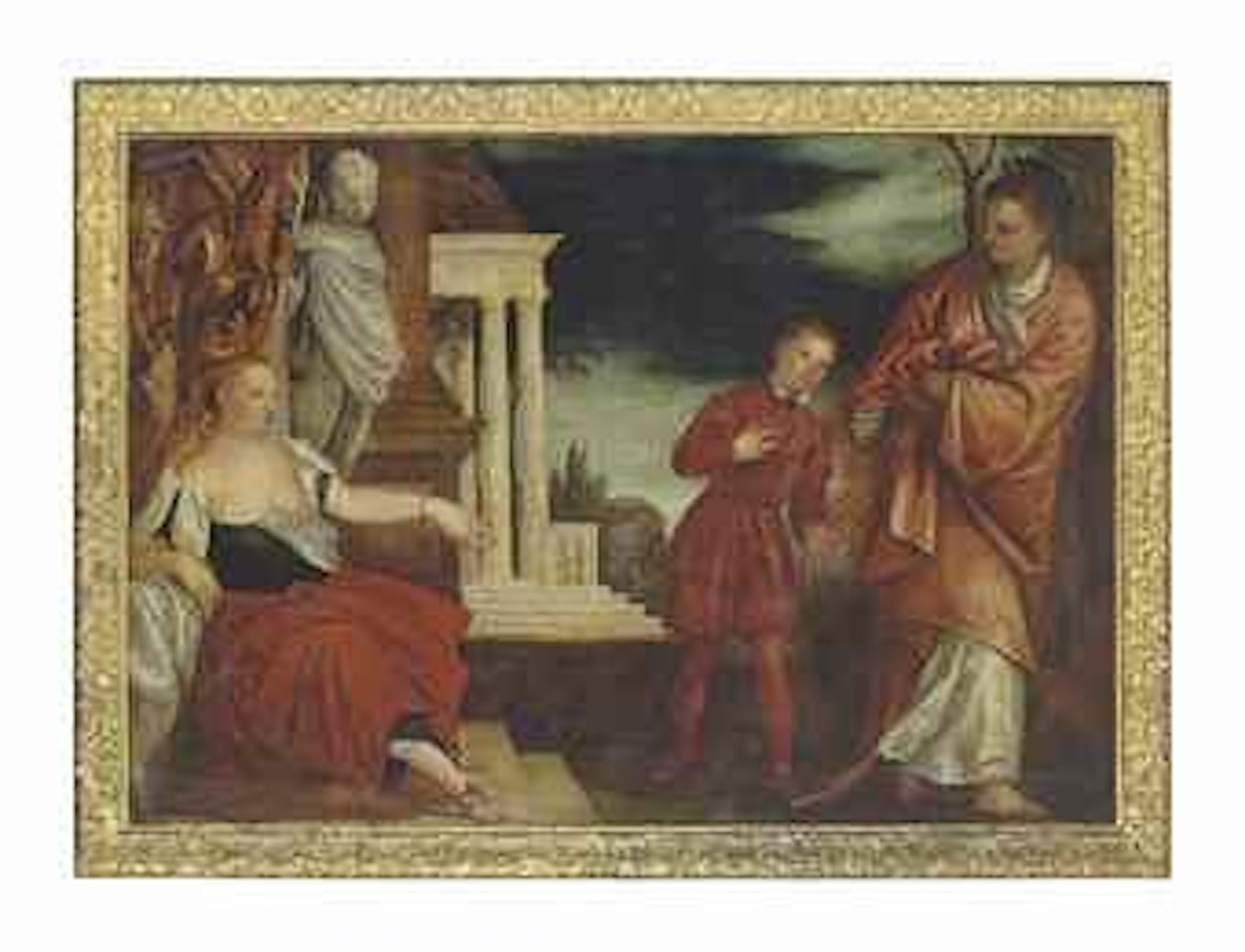 The Choice between Virtue and Vice by Paolo Veronese