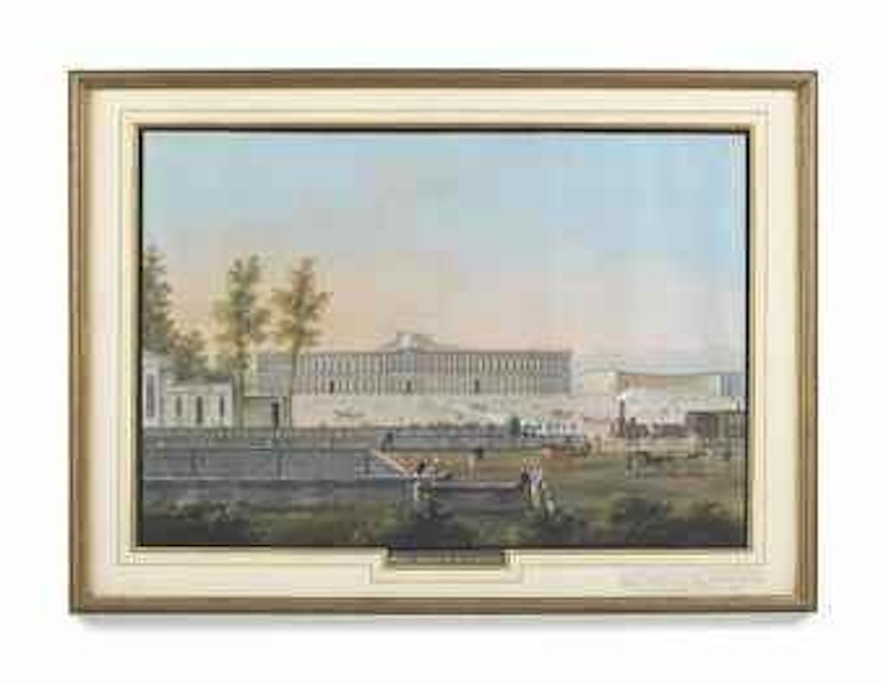 The Royal Palace of Caserta, Italy by Neapolitan School