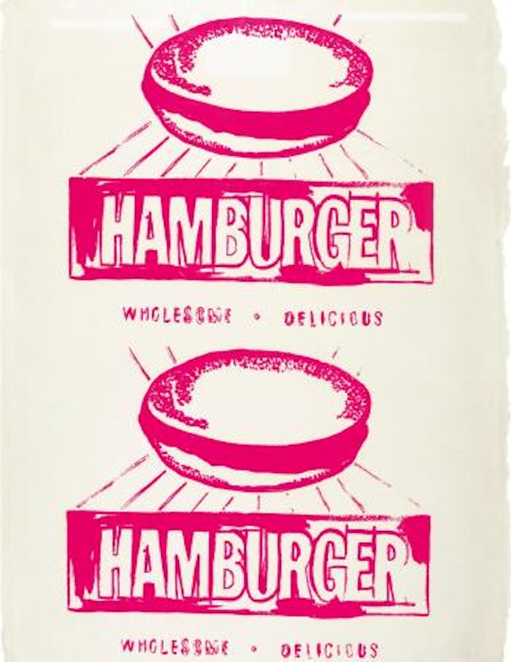 HAMBURGER (DOUBLE) (F. & S. IIIA.67) by Andy Warhol