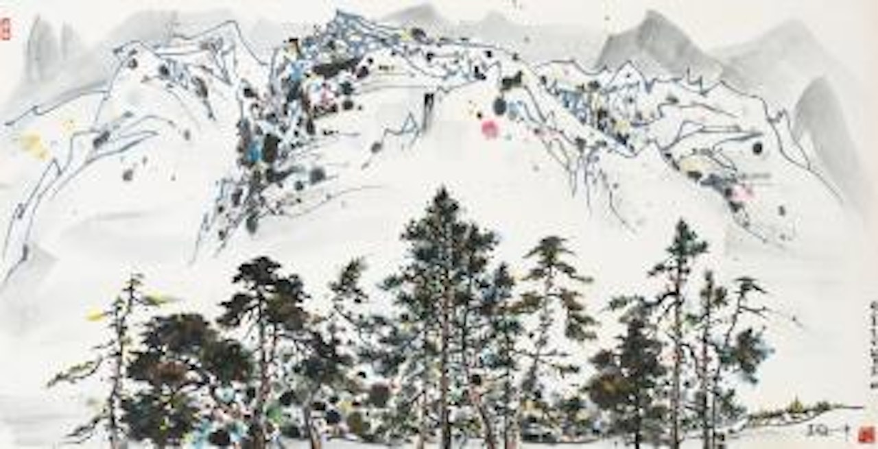 Landscape by Wu Guanzhong