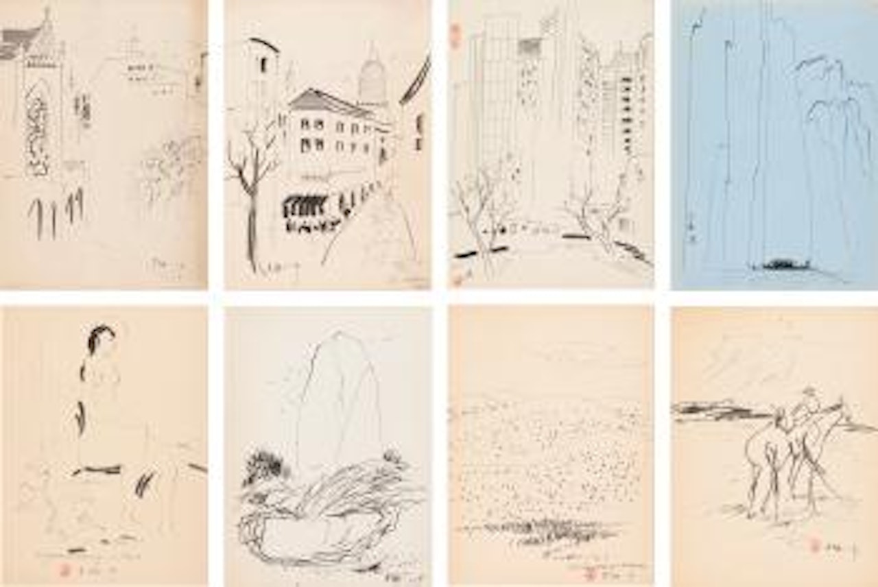 Drawings by Wu Guanzhong
