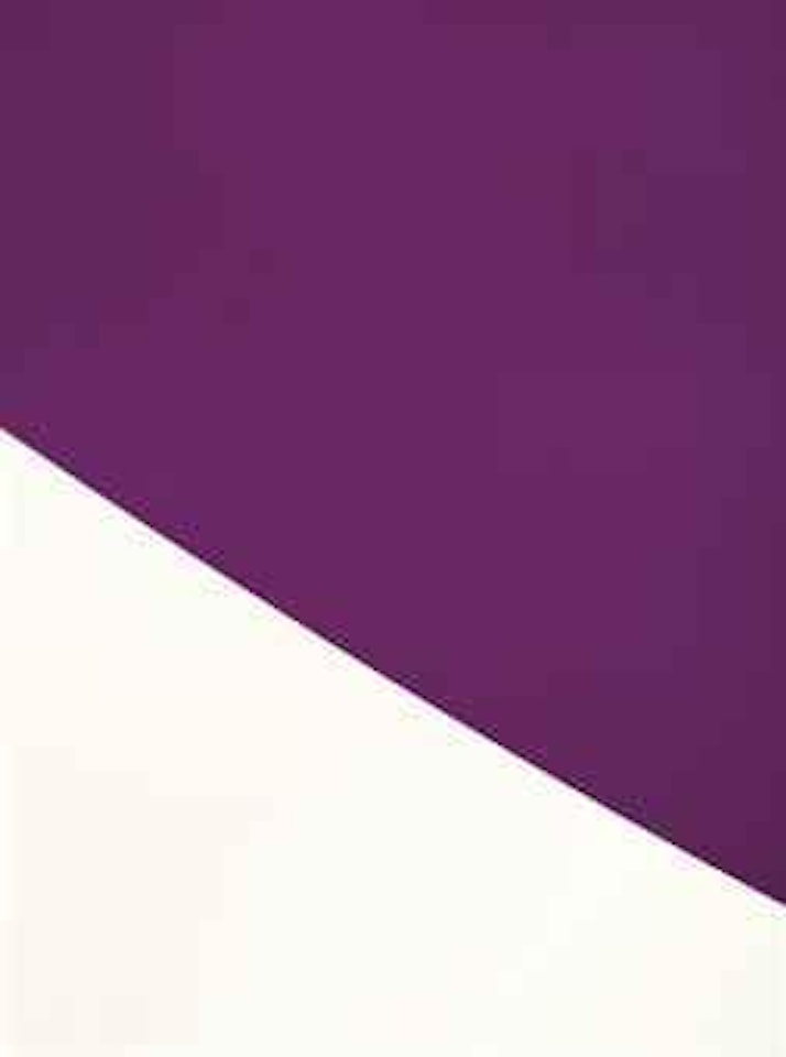 Purple Curve by Ellsworth Kelly