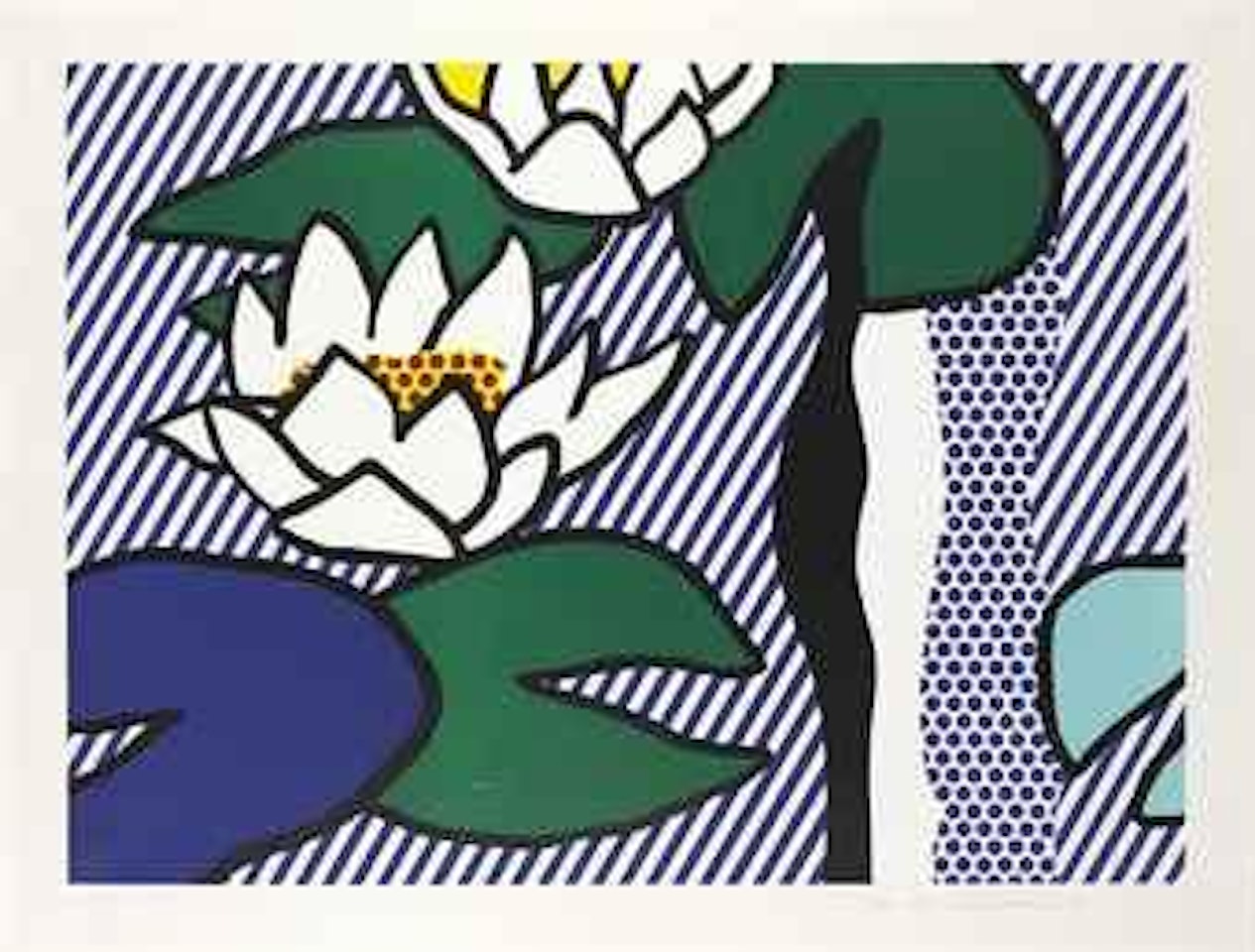 Les Nymphéas by Roy Lichtenstein