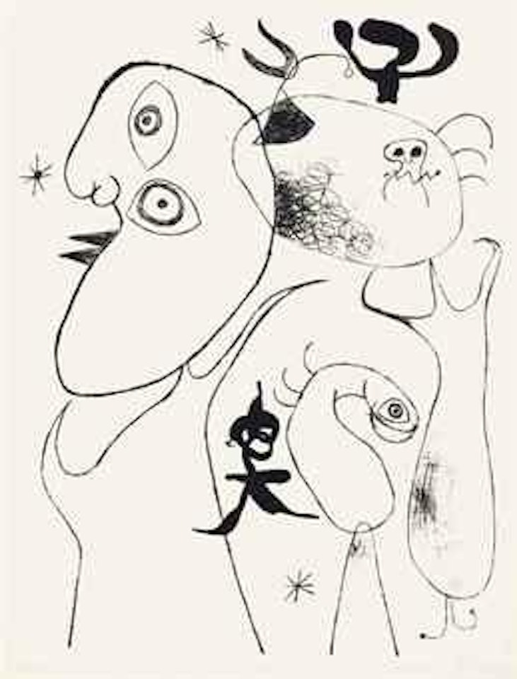 Barcelona XVIII, from Barcelona Series by Joan Miró