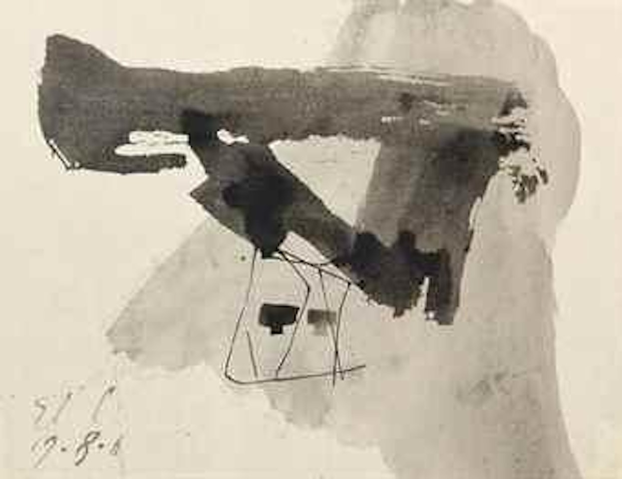 Composition by Julius Bissier