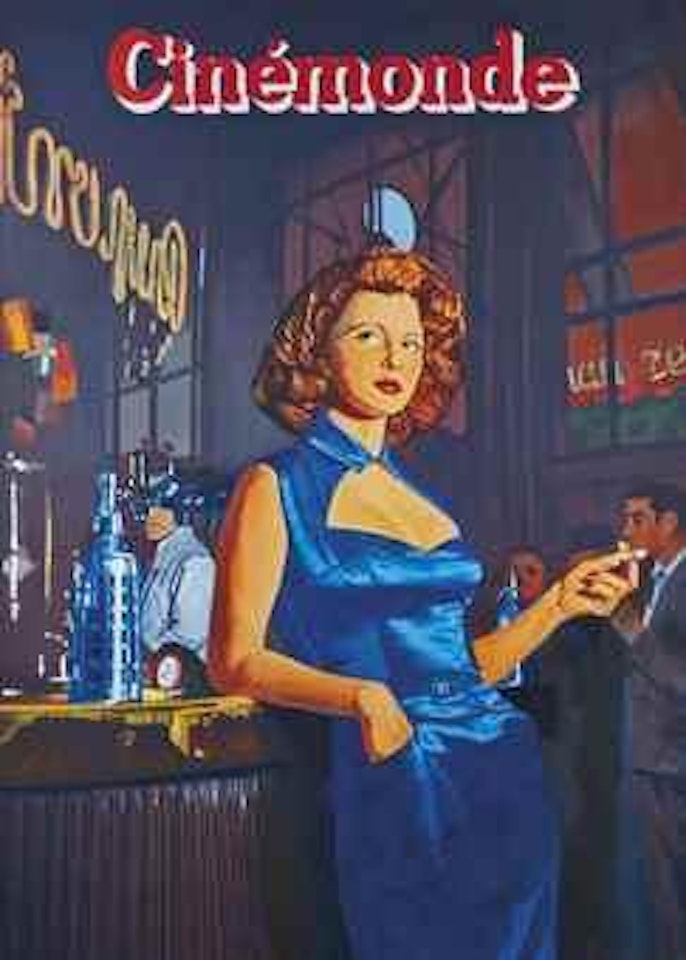 Cinémonde Dupont-Barbès Madeleine Leheau by Bernard Rancillac