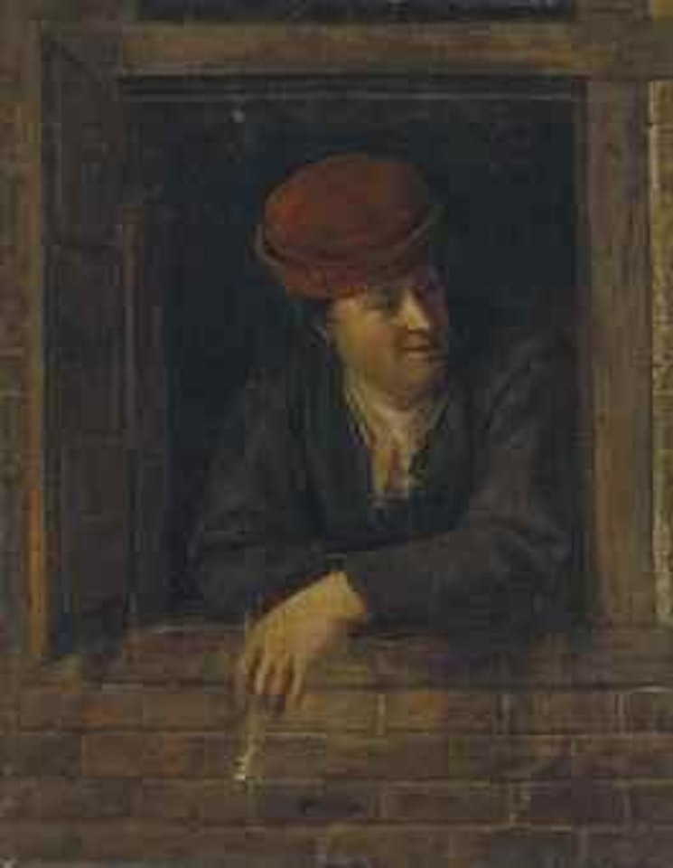 Fumeur à la fenêtre by Adriaen van Ostade