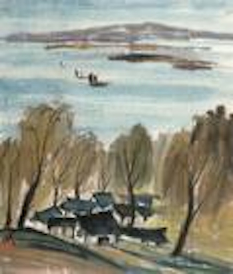 Landscape by Lin Fengmian