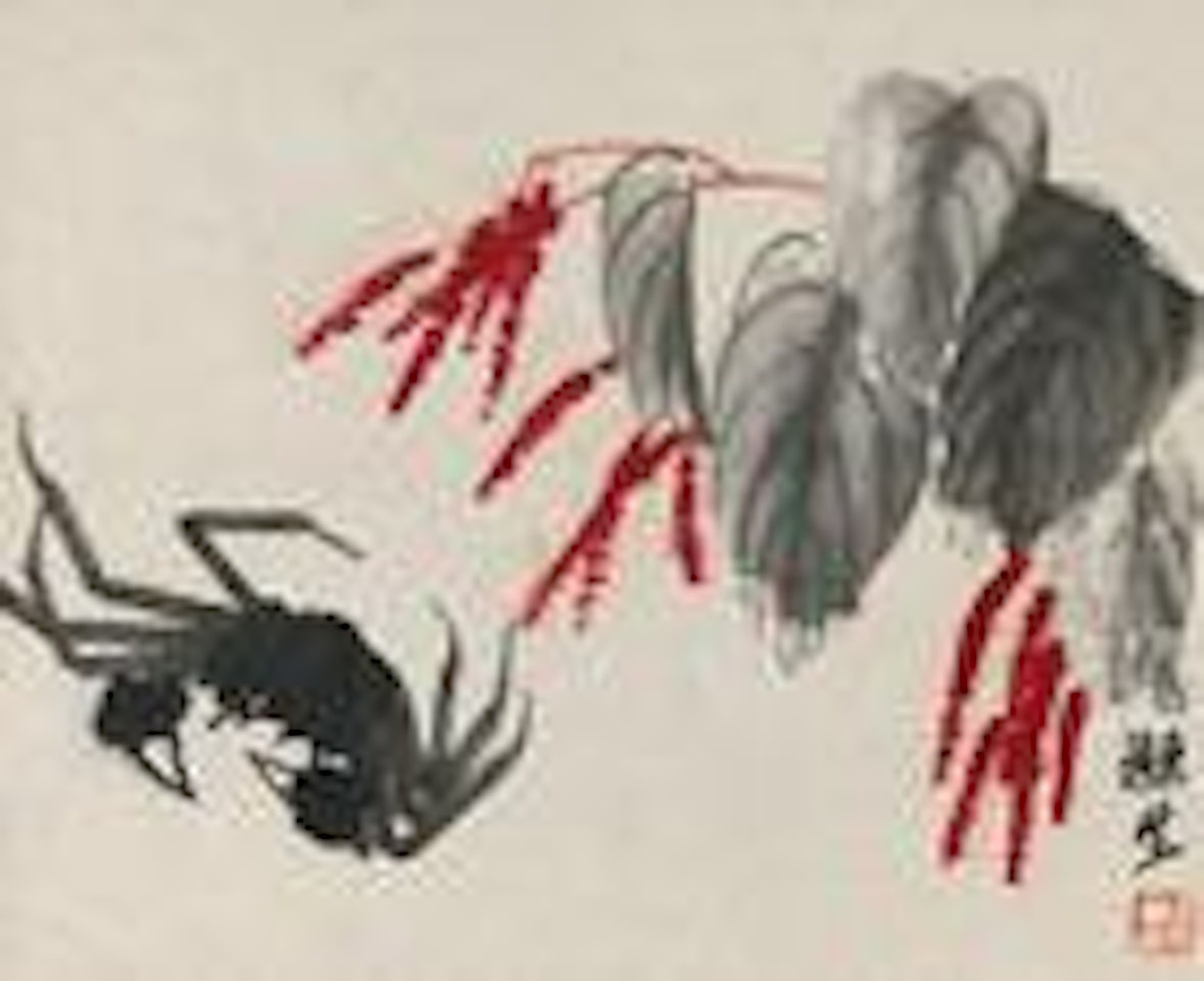 Polygonum and Crab by Qi Baishi