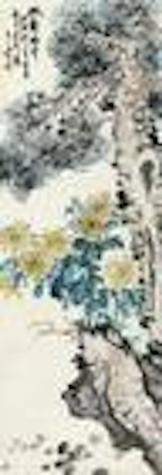 Pine and Chrysanthemum by Chen Banding