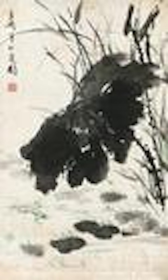 Lotus pond by Wang Xuetao
